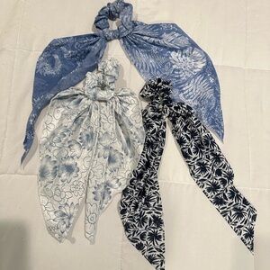 Scrunchy hair ribbon